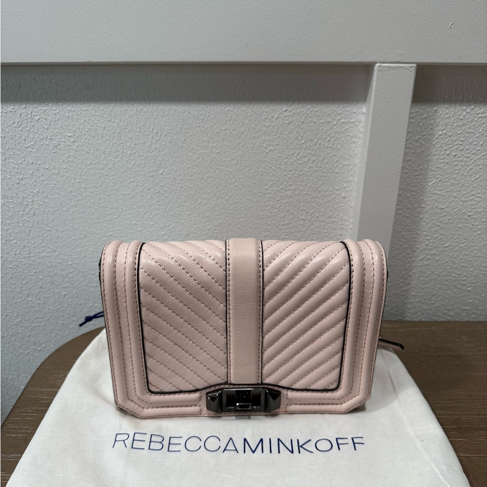 Rebecca Minkoff Small Love Leather Crossbody Bag